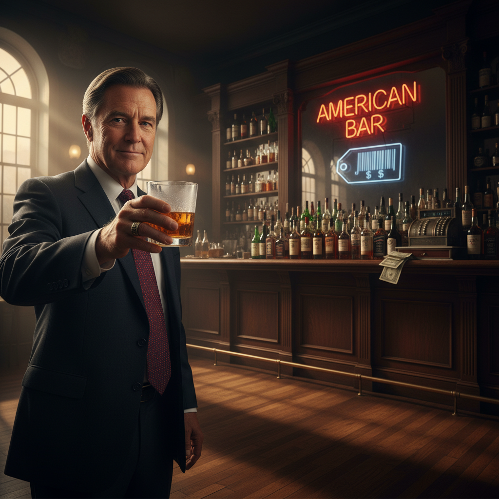 Our Premier wants American booze back. For a price.