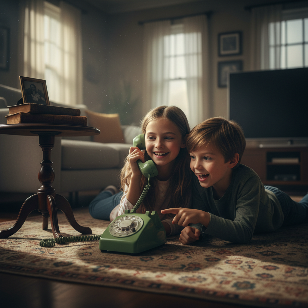 Your kids want a landline phone. Seriously.