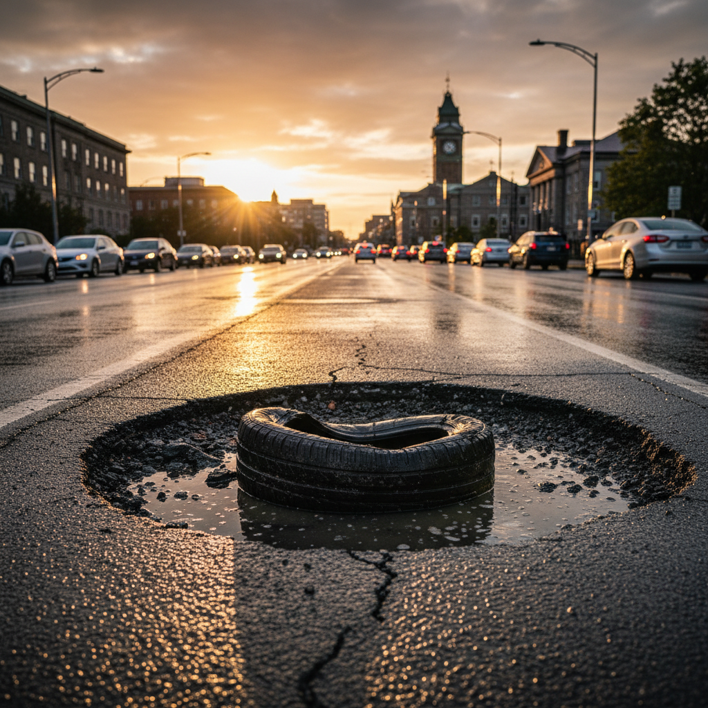 Your Halifax drive just cost someone a new tire