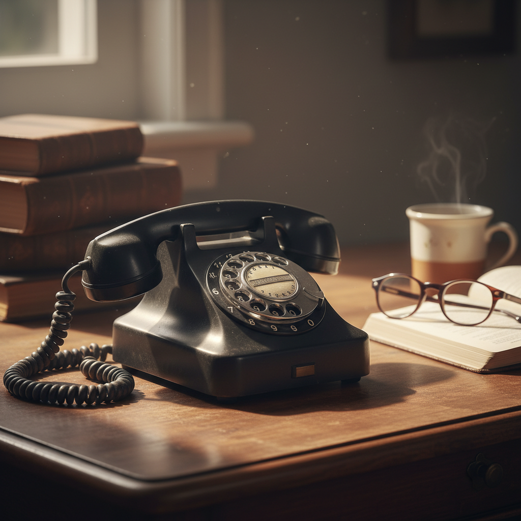 Your old landline is cool again. Seriously.