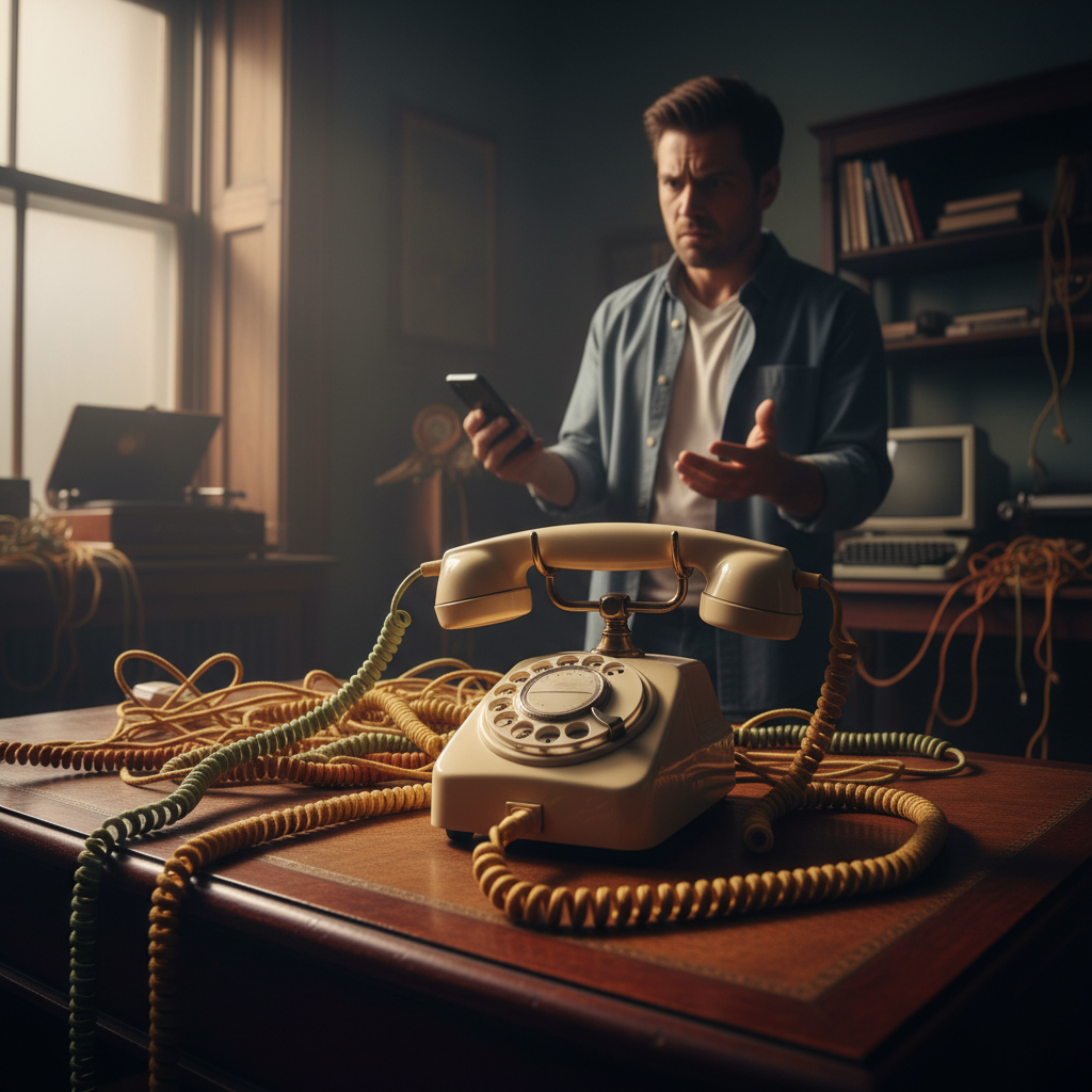 Your old landline is cool again and I don't get it