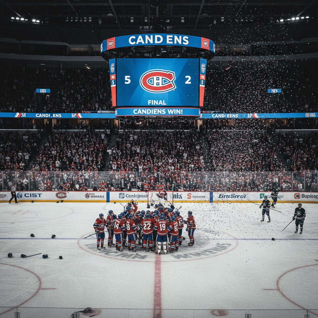 Tes Canadiens ont gagné le Match 5 Comment c'est possible?