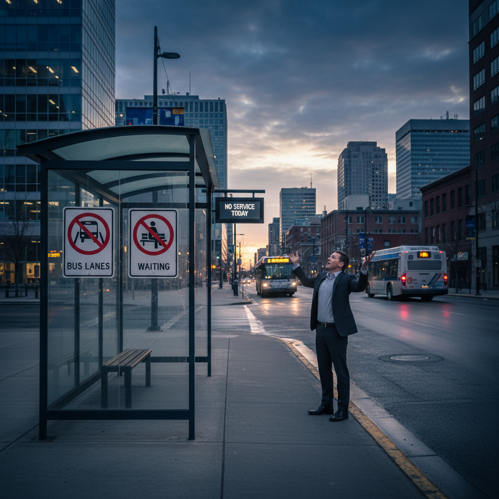 Saskatoon Council said NO to bus lanes, then NO to waiting. What?!