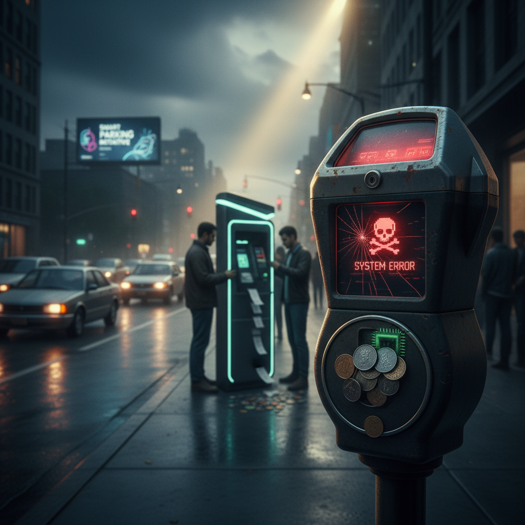 Your parking meter might be a scam in disguise.