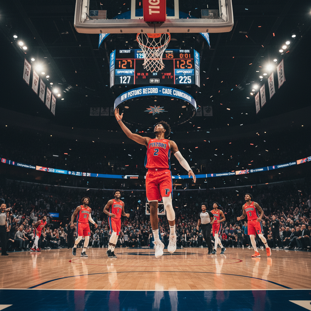 Cade Cunningham just broke a Pistons record. Did you see it?