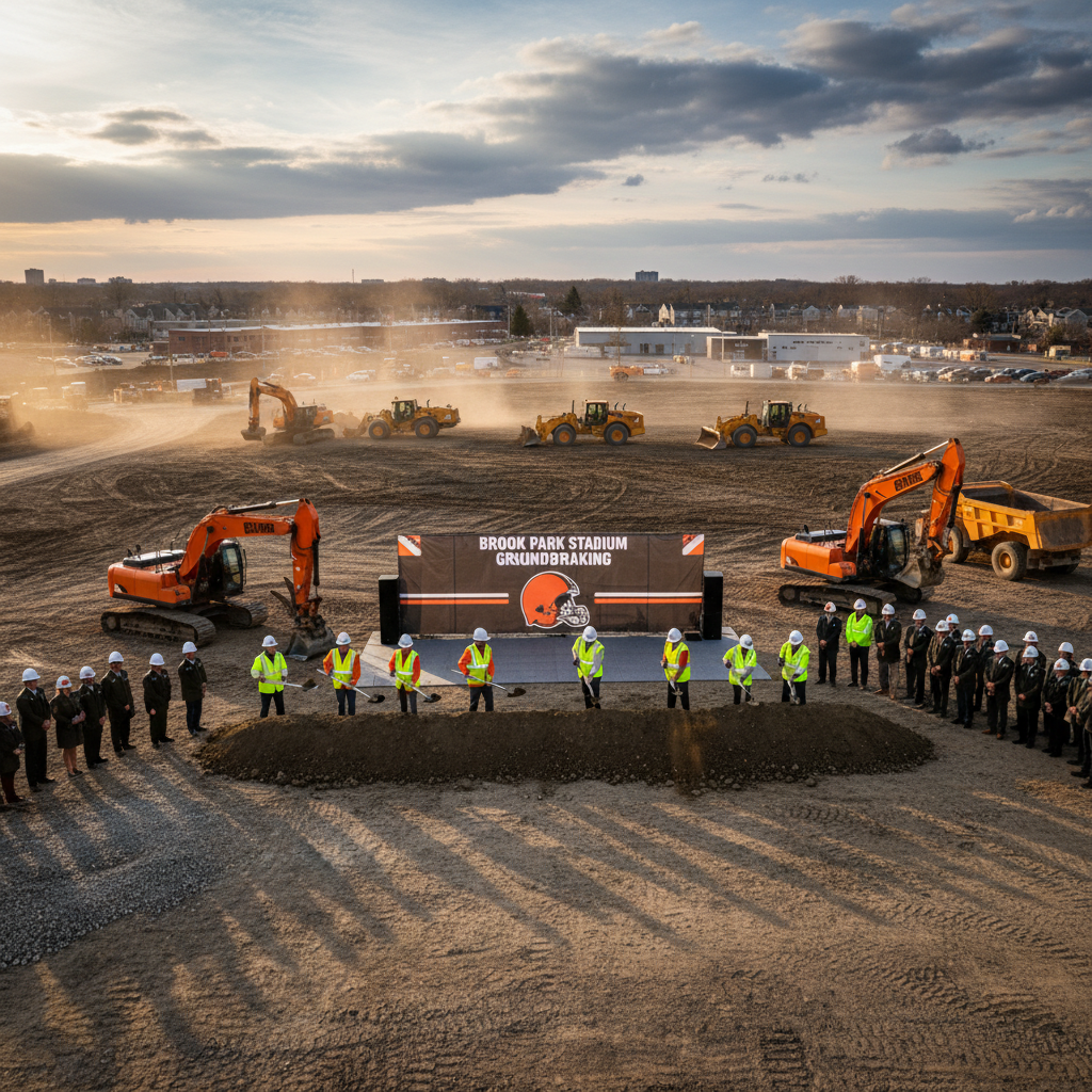 Your new Browns stadium is breaking ground in Brook Park. What now?