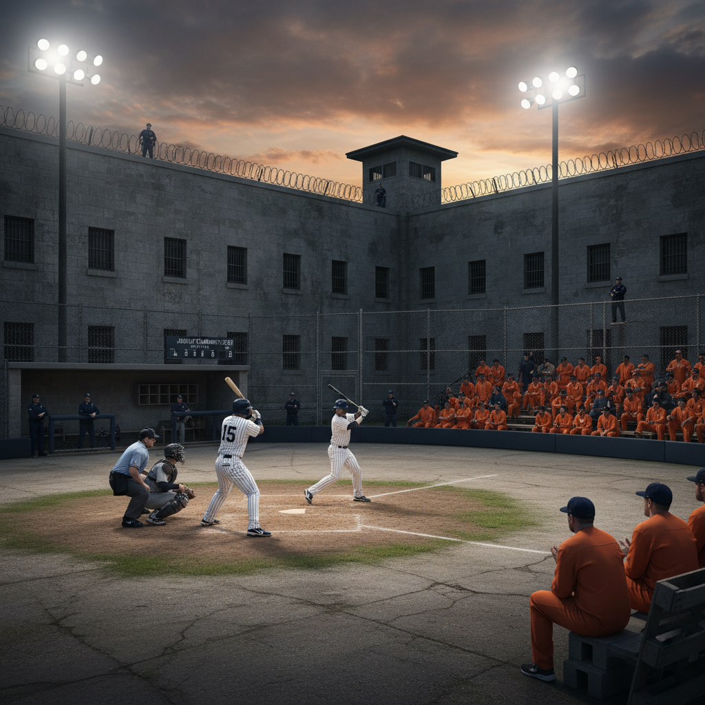 Your Joliet Slammers are playing baseball... in a prison?