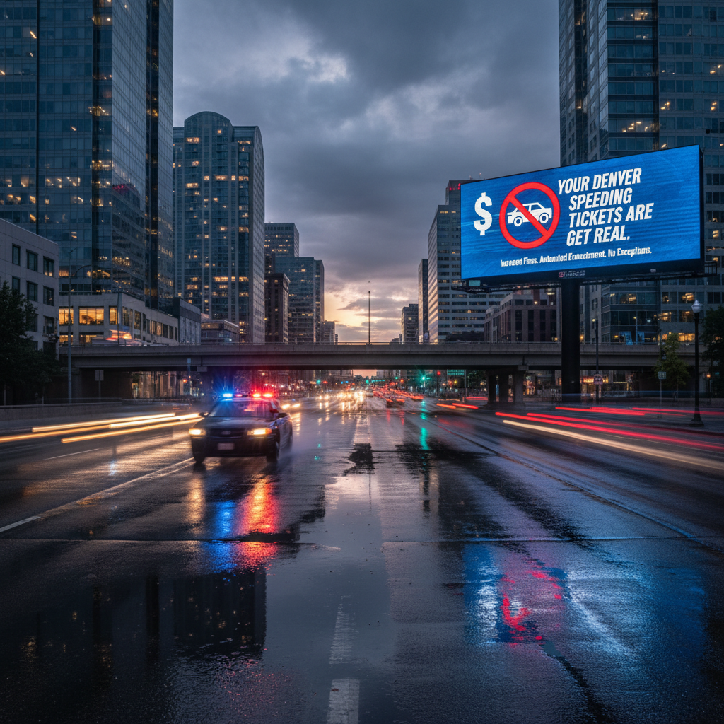 Your Denver speeding tickets are about to get real.