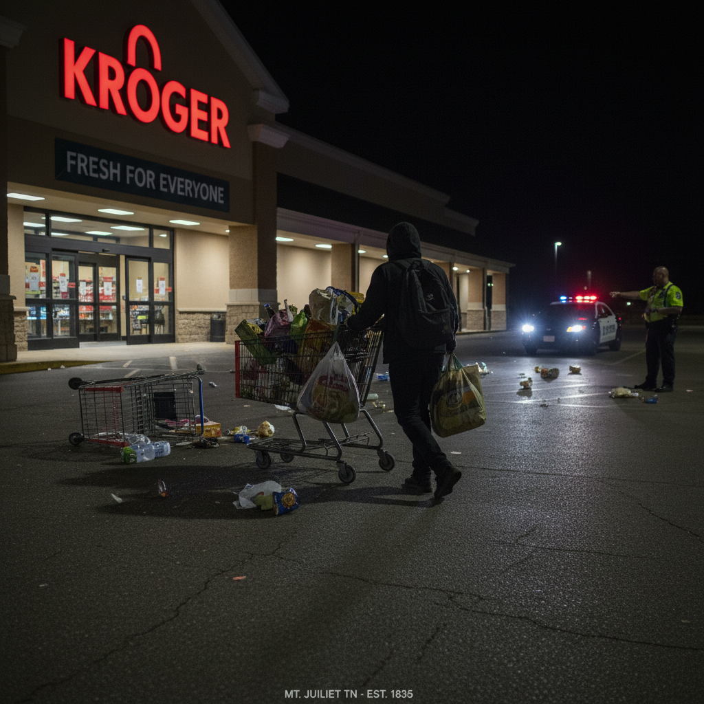 Someone just stole $2,800 in groceries from a Mt. Juliet Kroger