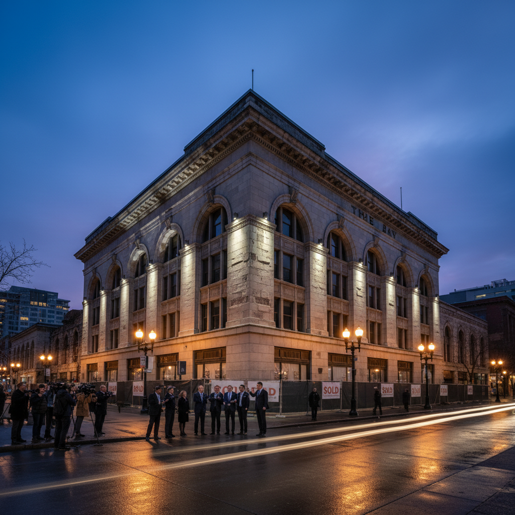 Your old Bay building on Stephen Avenue finally sold!