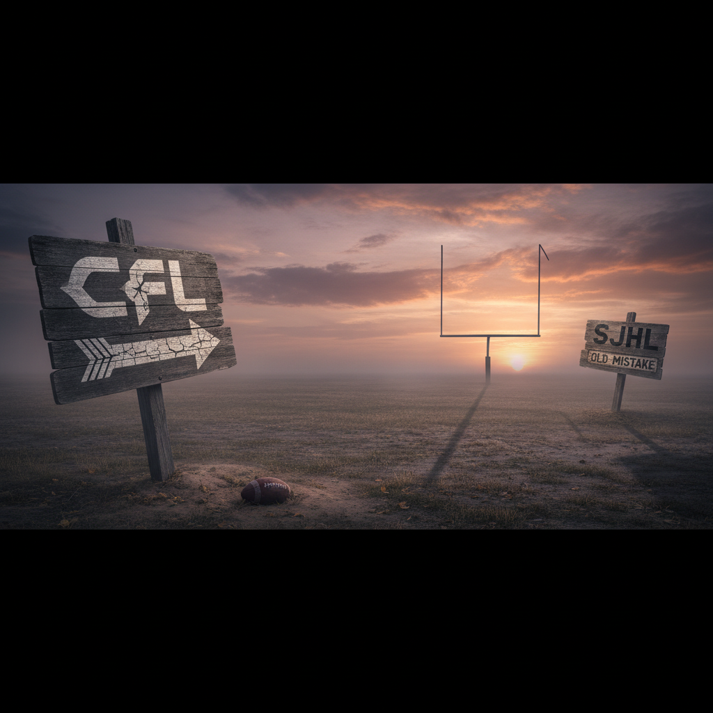 The CFL's playoff plan sounds like the SJHL's old mistake.