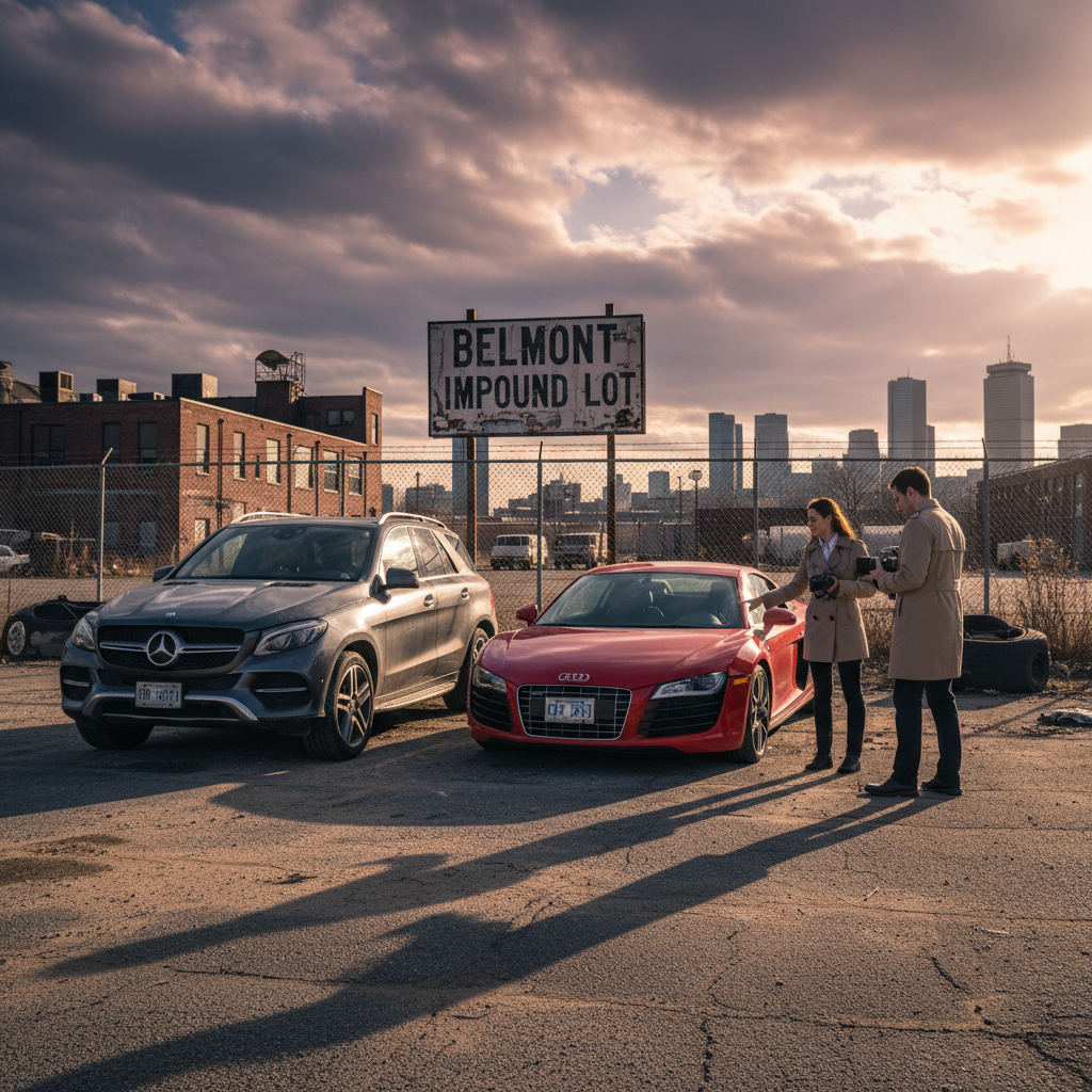 Two stolen Toronto cars just popped up in Belmont. What gives?