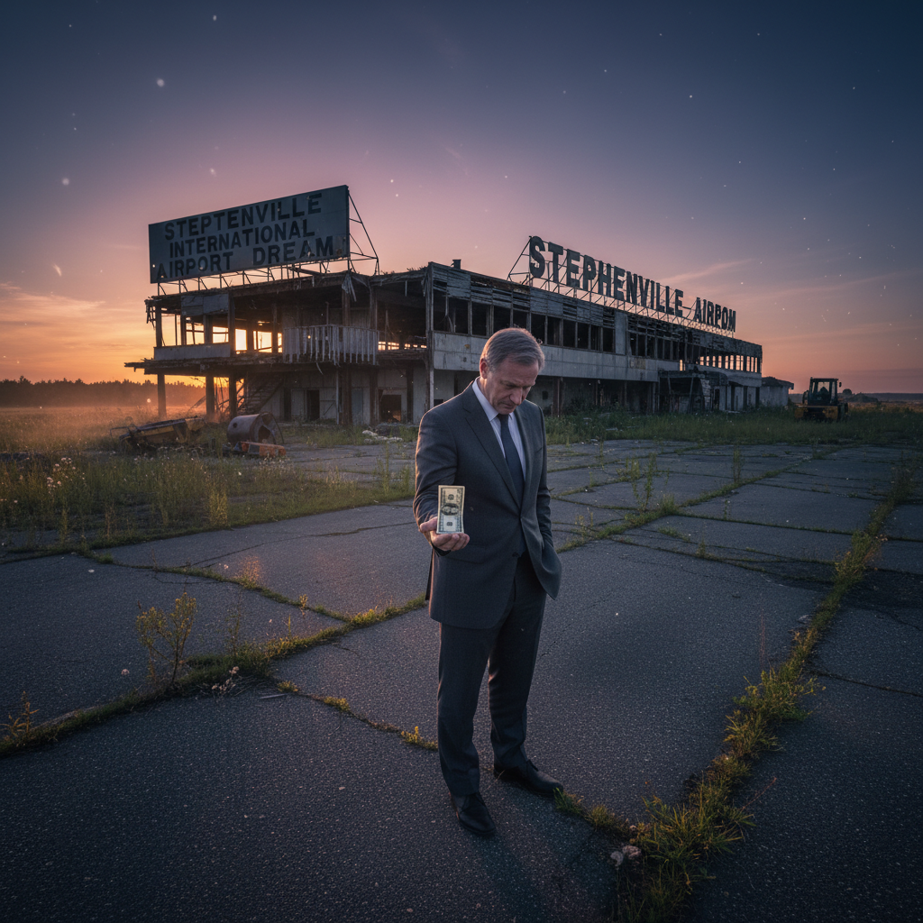 Remember that Stephenville airport dream? It just cost Frank Sytner a dollar.