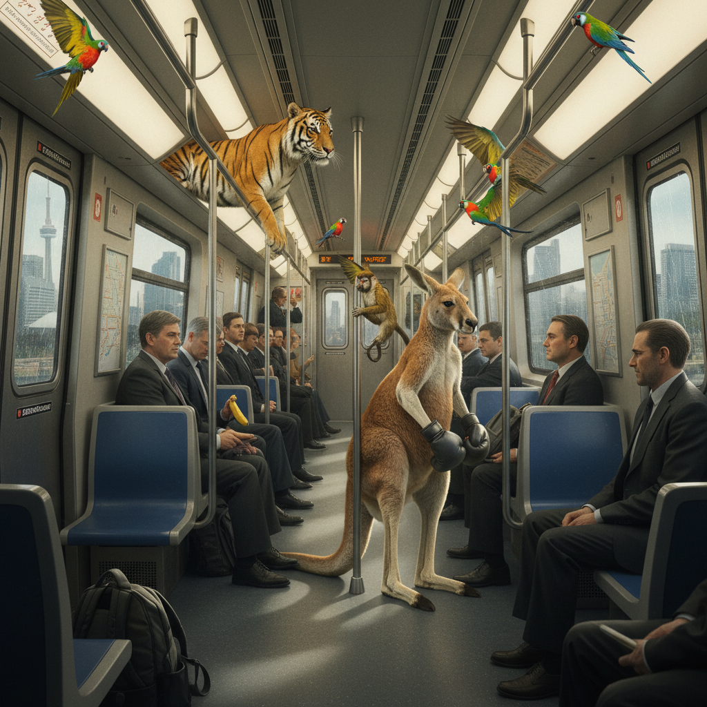 Your Bloor-Danforth commute just got wilder.