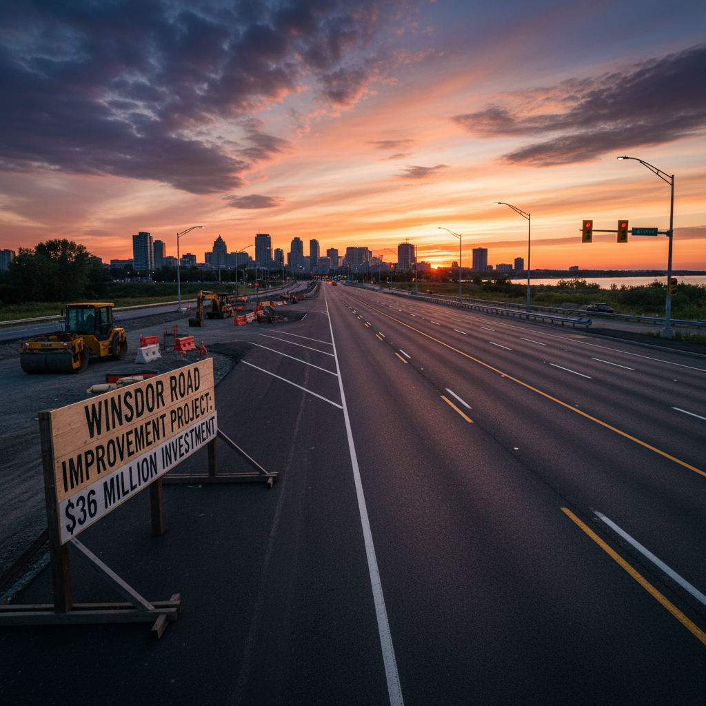 Windsor's spending $36 million on your roads. Finally.