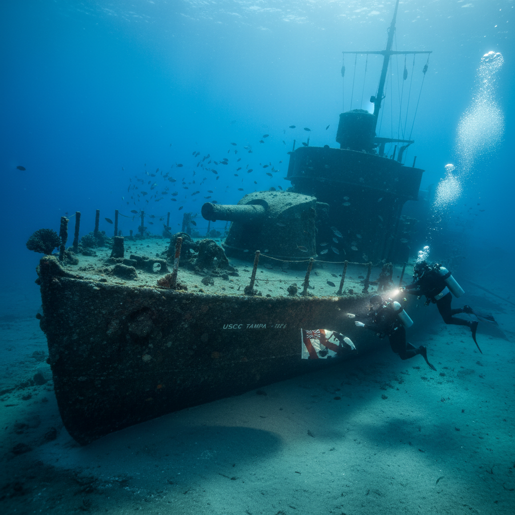 They found the Coast Guard Cutter Tampa 105 years later.