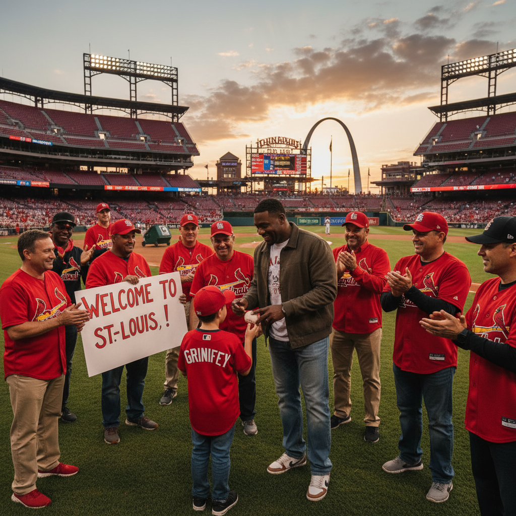 Your Cardinals fans are too nice and Ken Griffey Jr. proves it