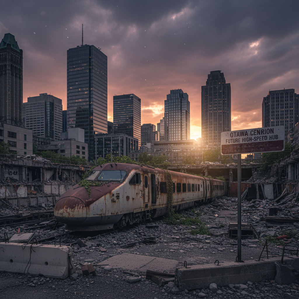 Your high-speed train dreams for downtown Ottawa just died