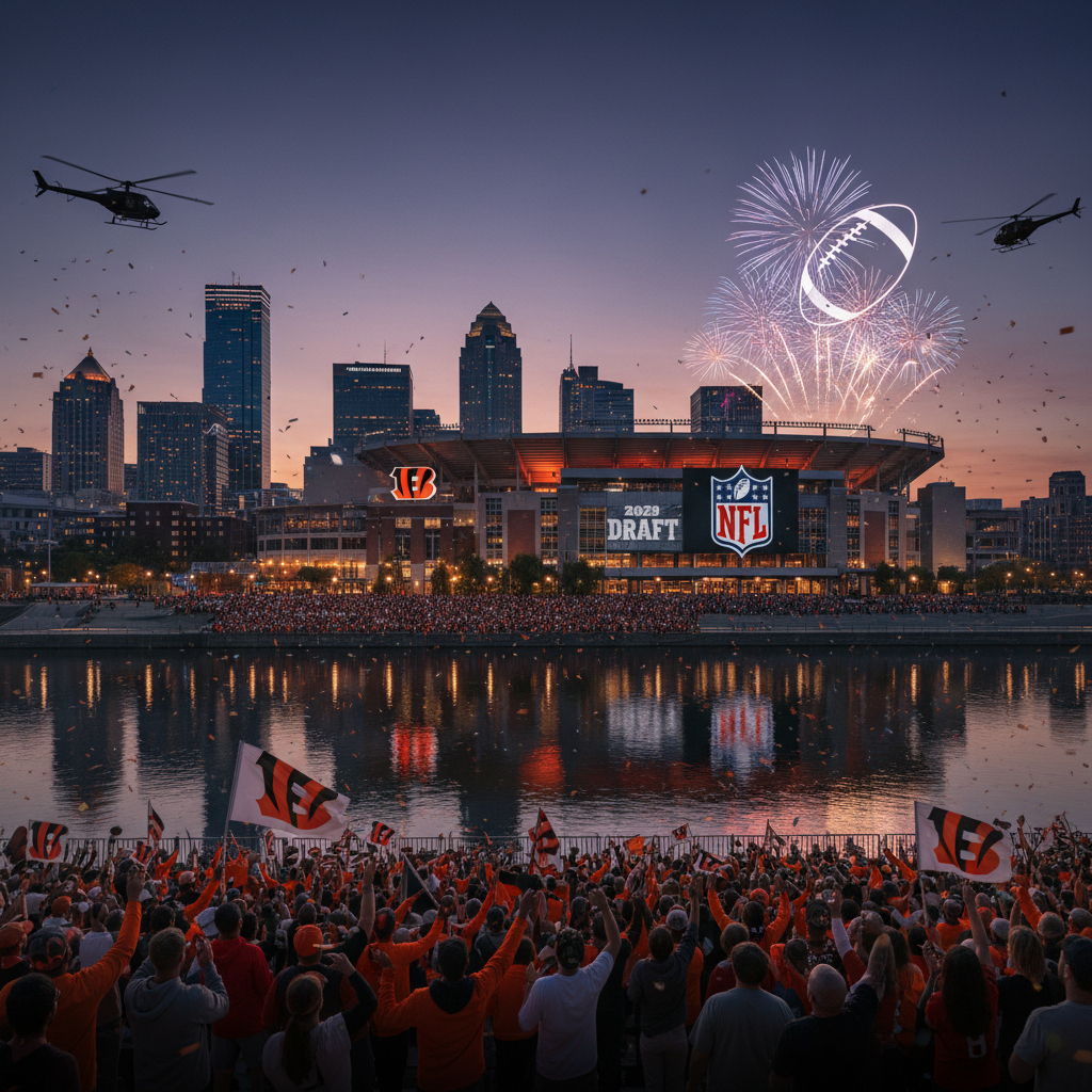 Cincinnati could host the 2029 NFL Draft. Are you ready?
