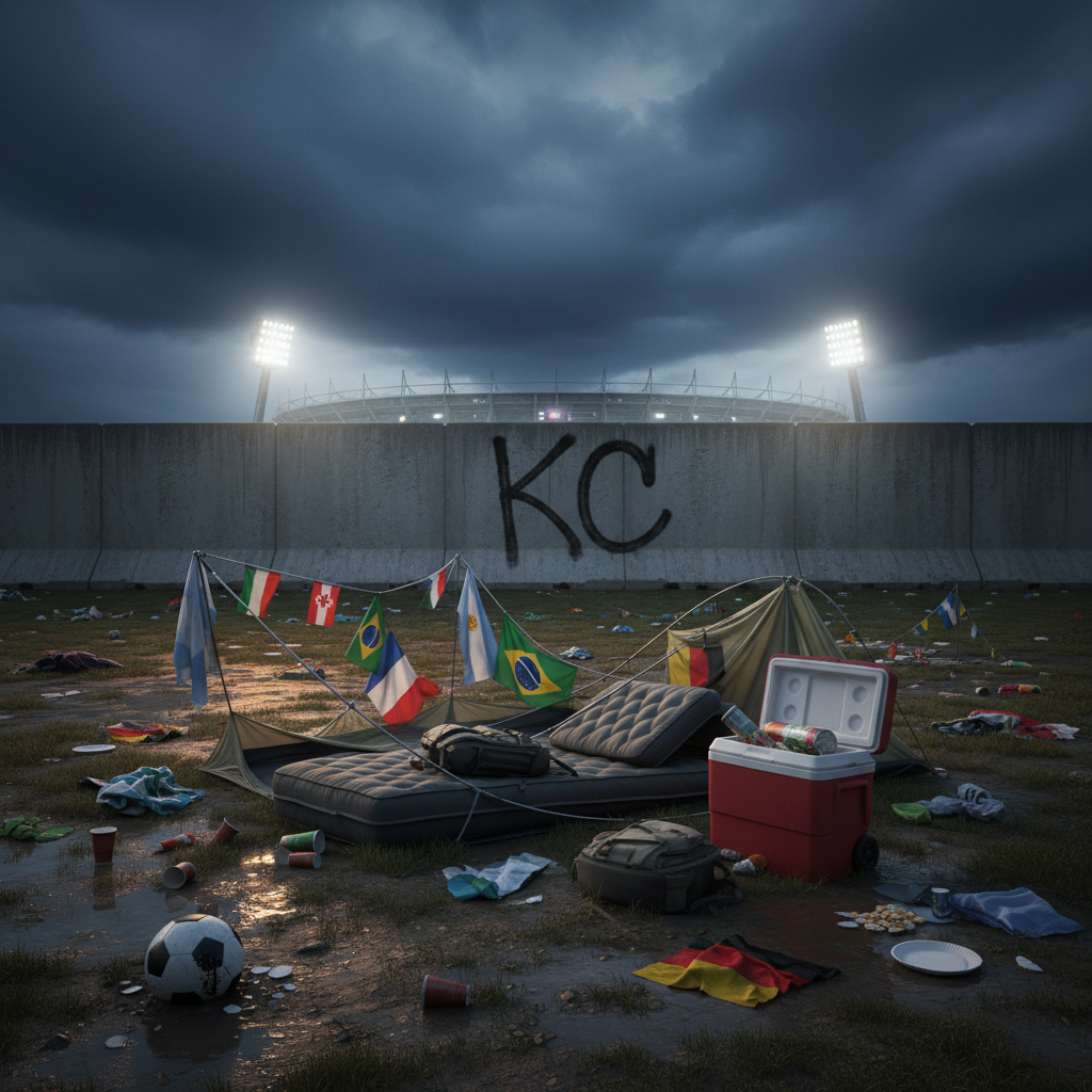 Your World Cup camping dreams just got shut down by KC.