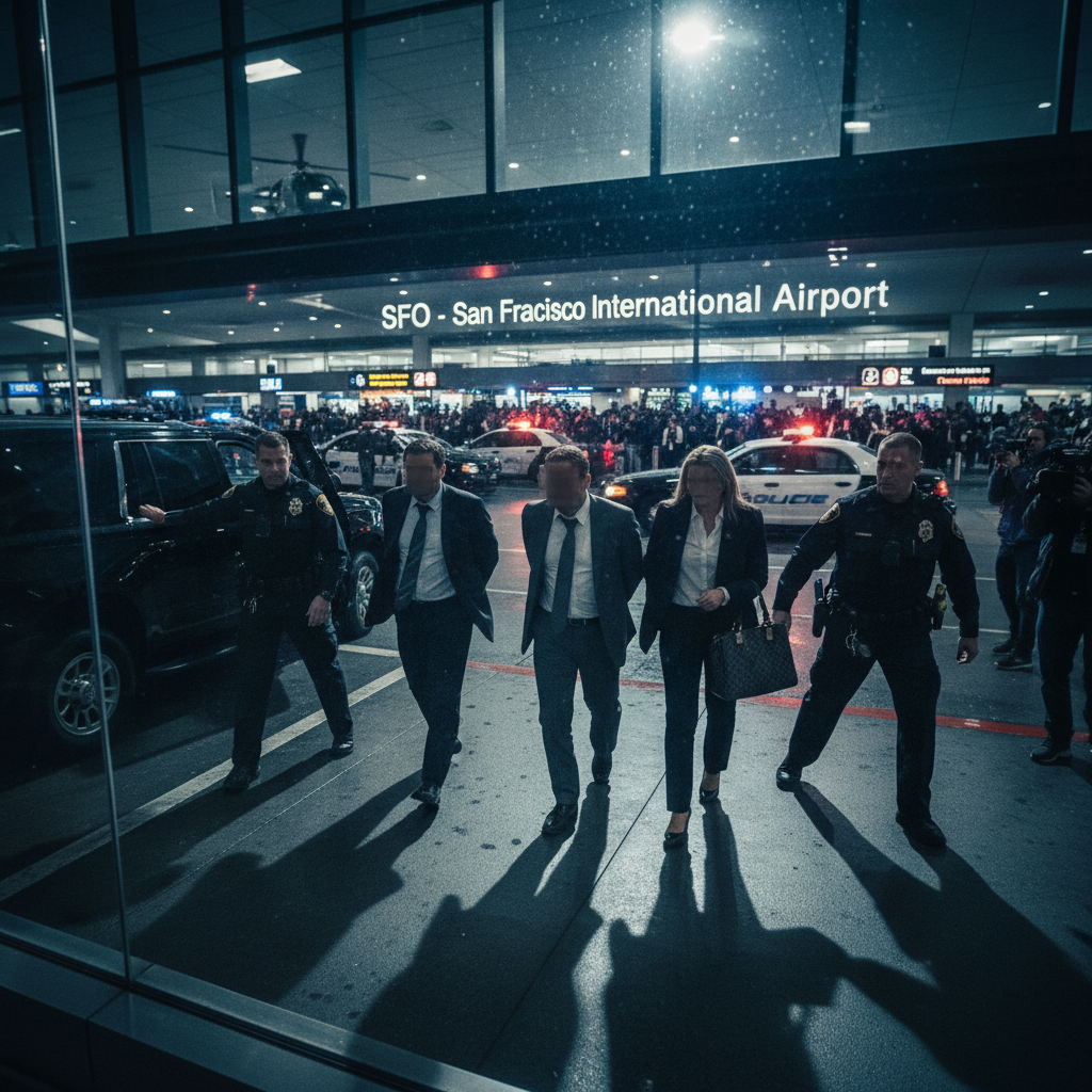 Your Supervisors just got arrested at SFO. Seriously.