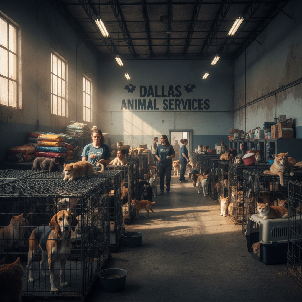 Your Dallas Animal Services just hit record capacity. Here's why.