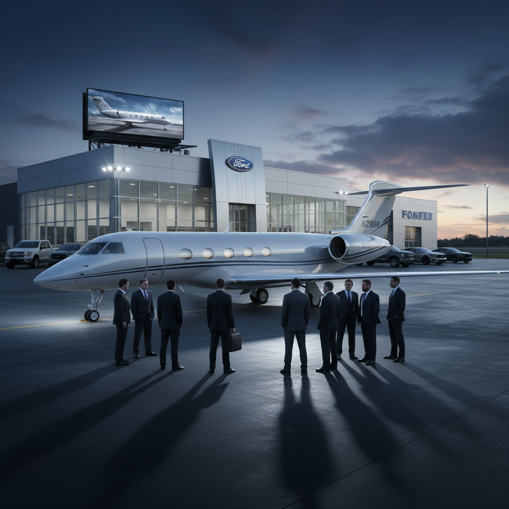Ford bought your jet and flipped it for $28.9 million. Why?