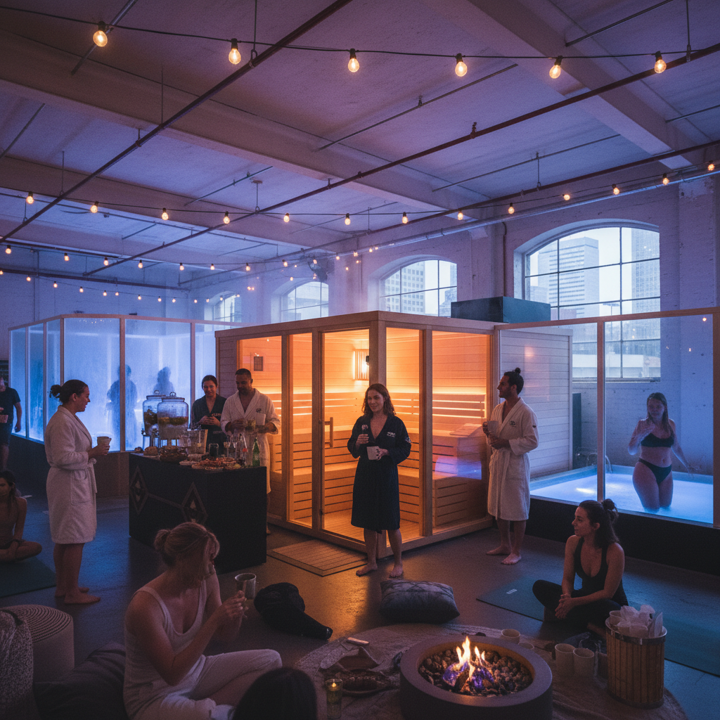A sober sauna party in Calgary? You gotta be kidding me.