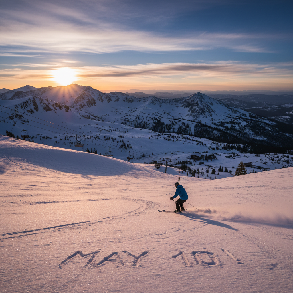 Arapahoe Basin just extended your ski season to May 10!