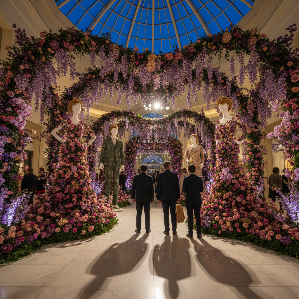 Phipps Plaza just got a floral fashion glow-up. Go see it!