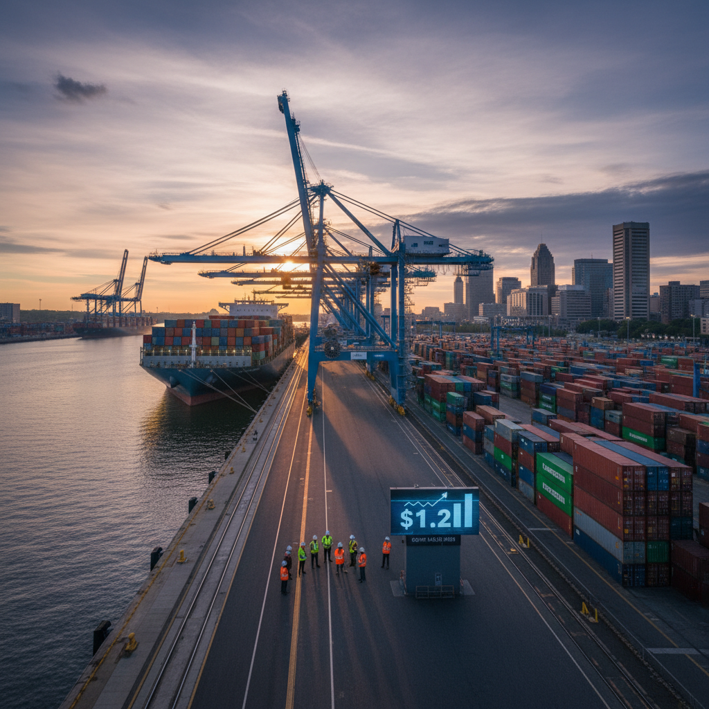 Your Port of Baltimore just got a $1.2B upgrade.