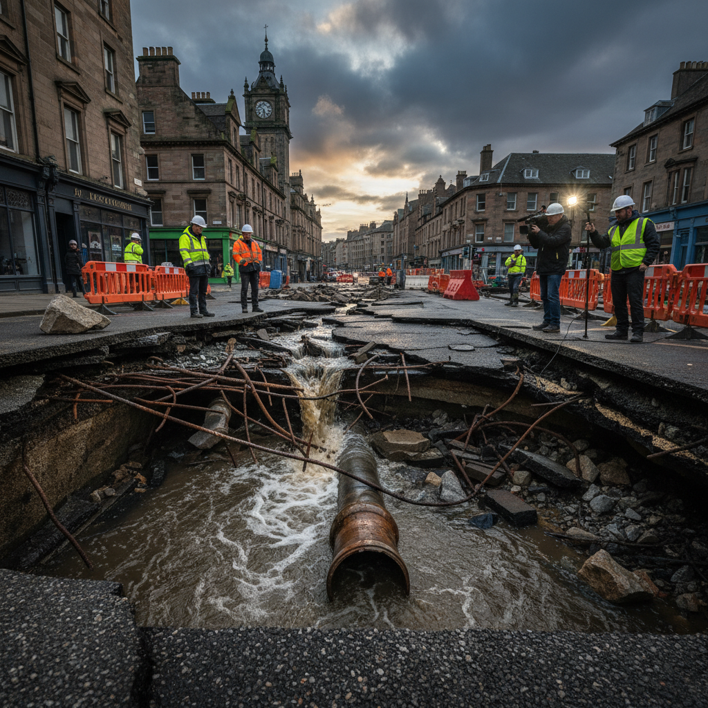 Argyle Street's new drain system is already busted after nine years