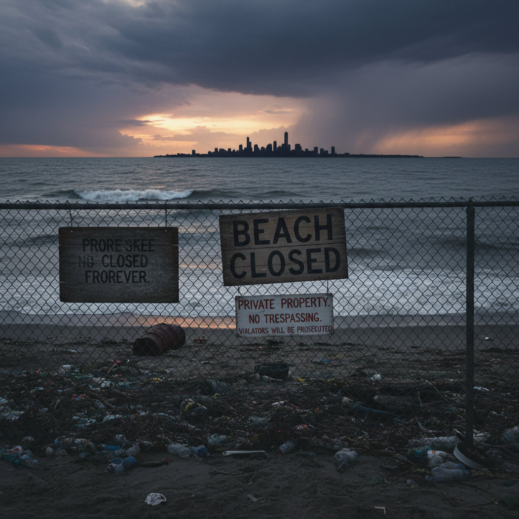 Your secret Sault beach is closed forever. Thanks, jerks.