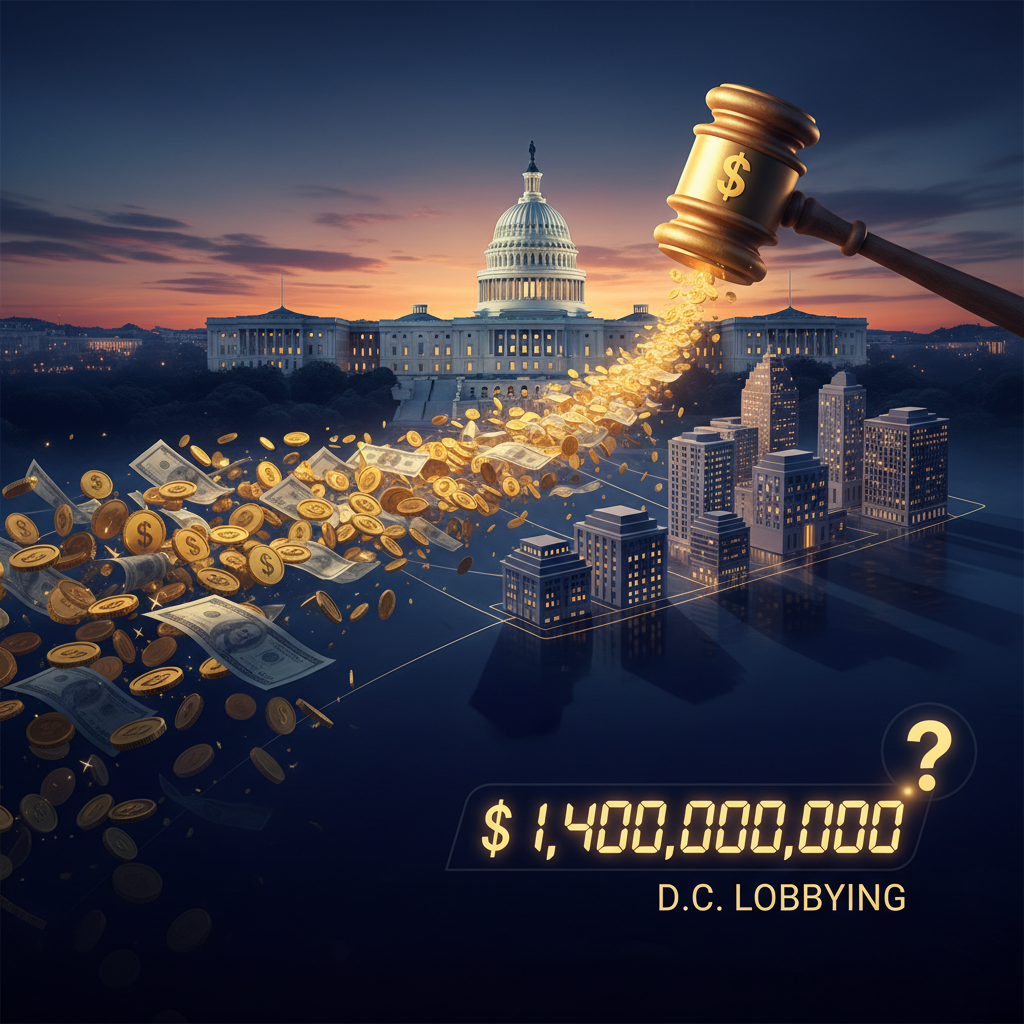 D.C. just spent $1.4 billion on lobbying. Why?