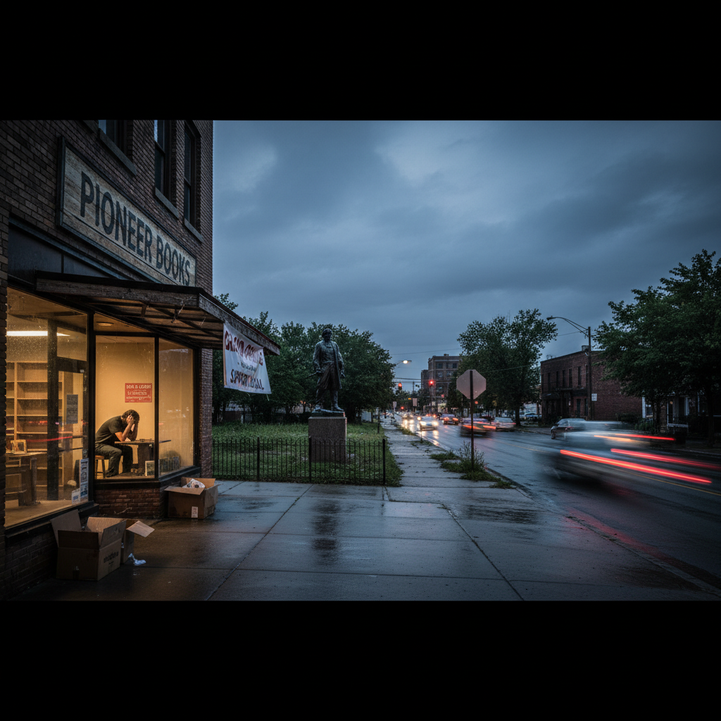 Your new bookstore by Pioneer Park is already fighting to survive