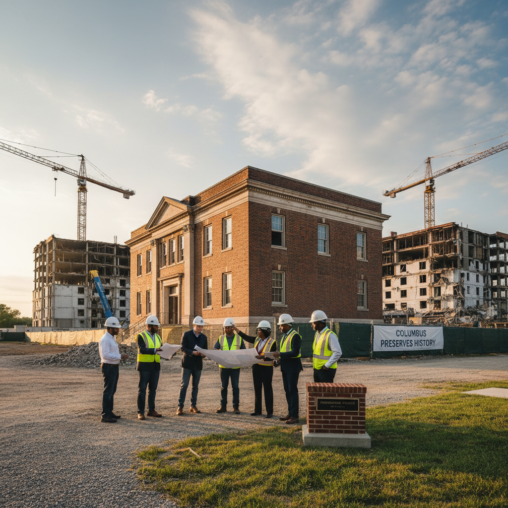 Columbus is finally saving a piece of Poindexter Village.