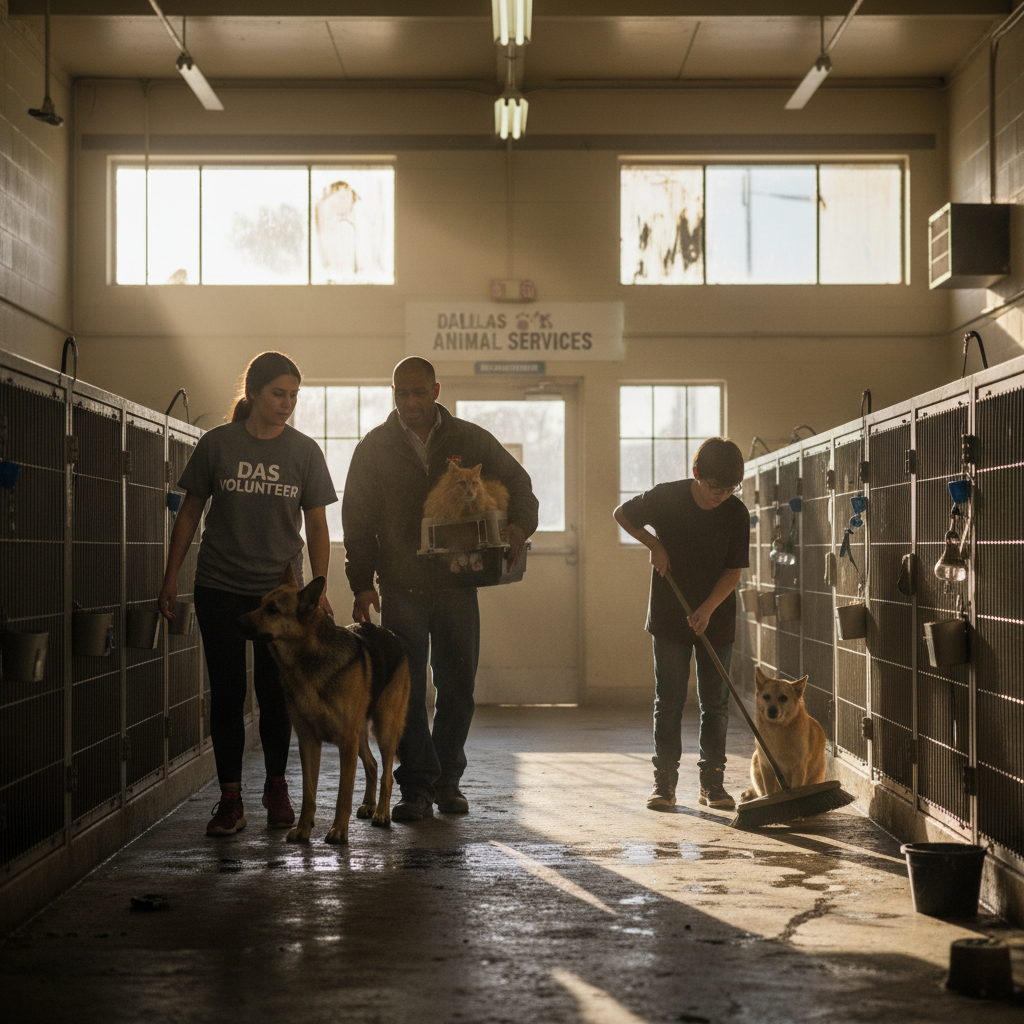 Dallas Animal Services needs YOU right now.