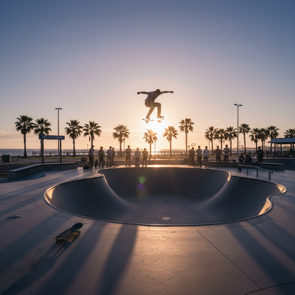 That new Pelican Park skate spot? Worth the drive, cher.