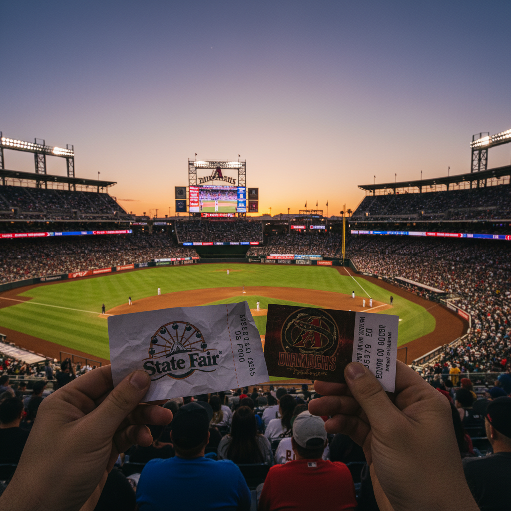 Your Arizona State Fair ticket gets you a free D-backs game?
