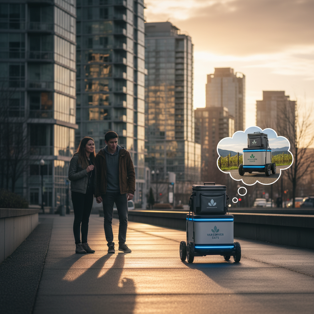 Vancouver's getting delivery robots. Are yours next, Kelowna?