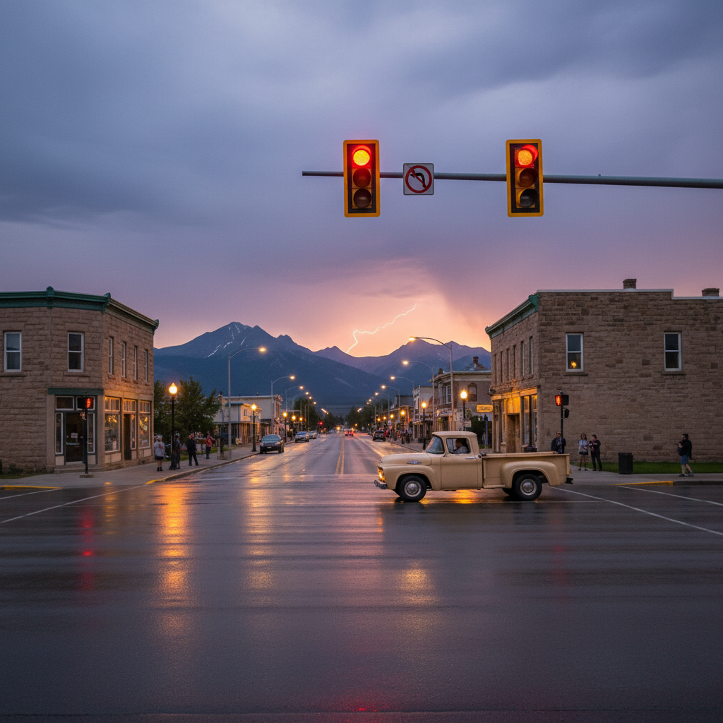 Fort Macleod just got its first traffic light. What does it mean?