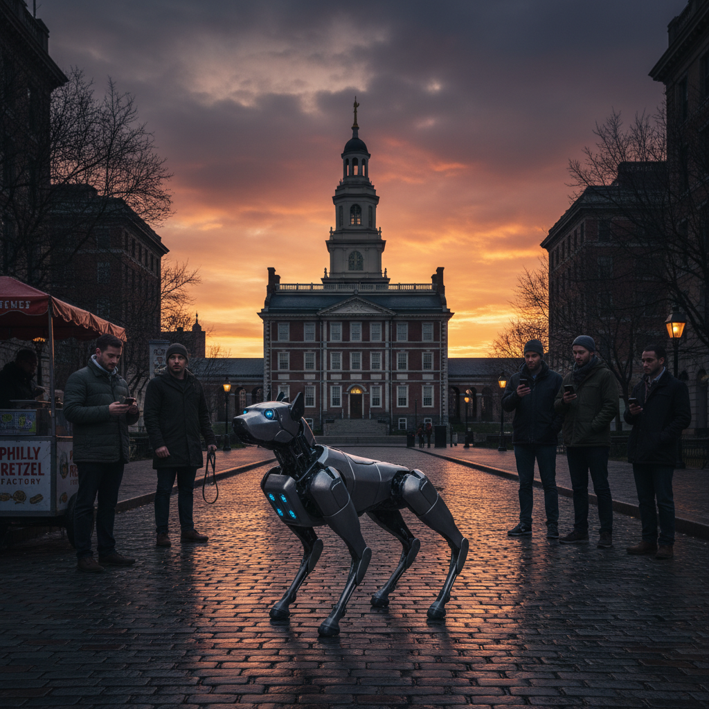 Your robot pet is coming to Philly or nah?