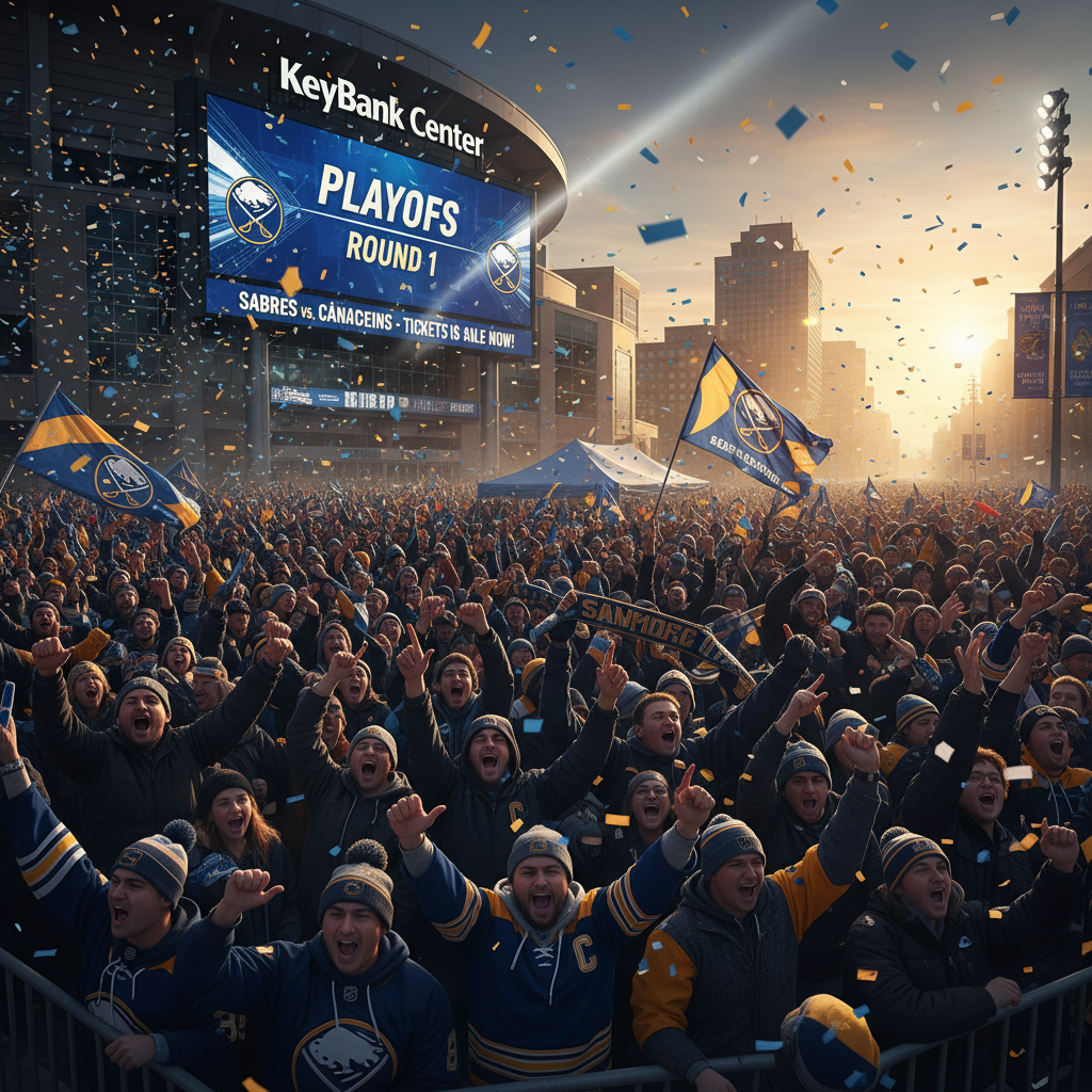 Buffalo fans are going wild for Sabres-Canadiens playoff tickets