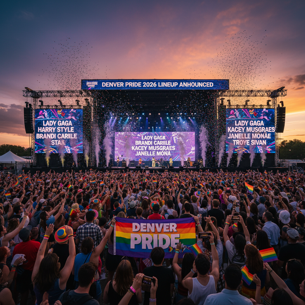 Denver Pride just announced their 2026 lineup, seriously.