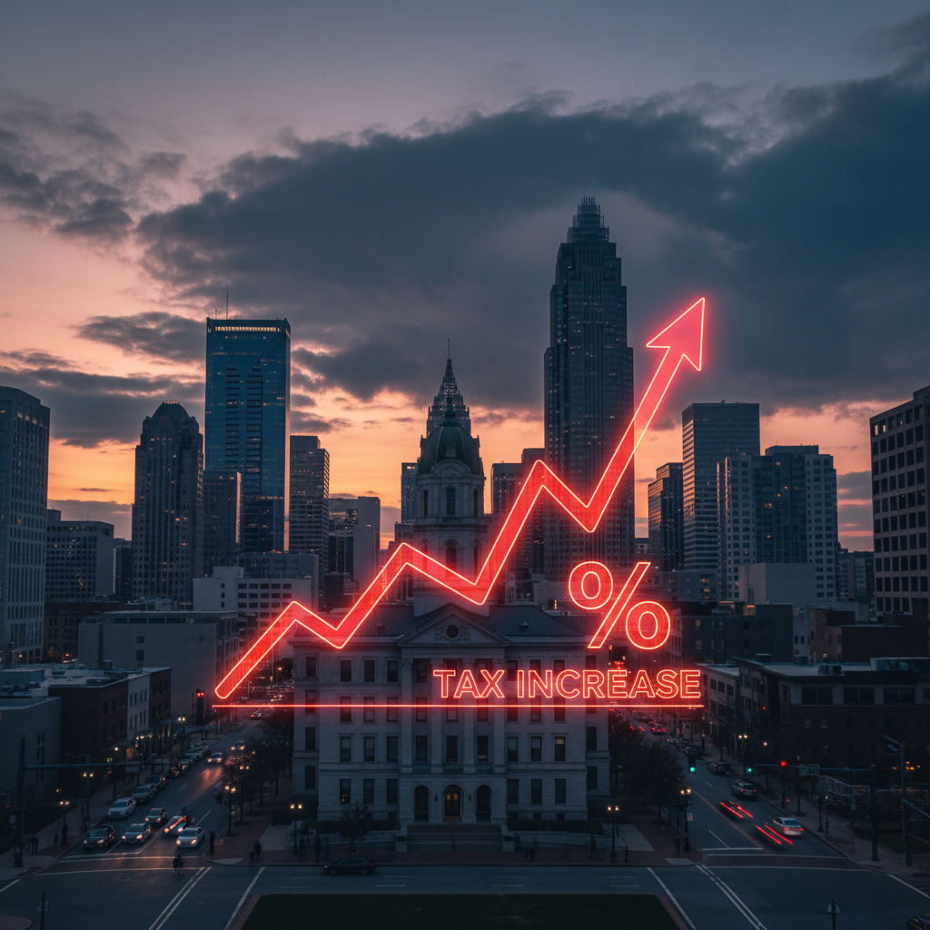 Charlotte wants your taxes to jump nearly 7 percent.