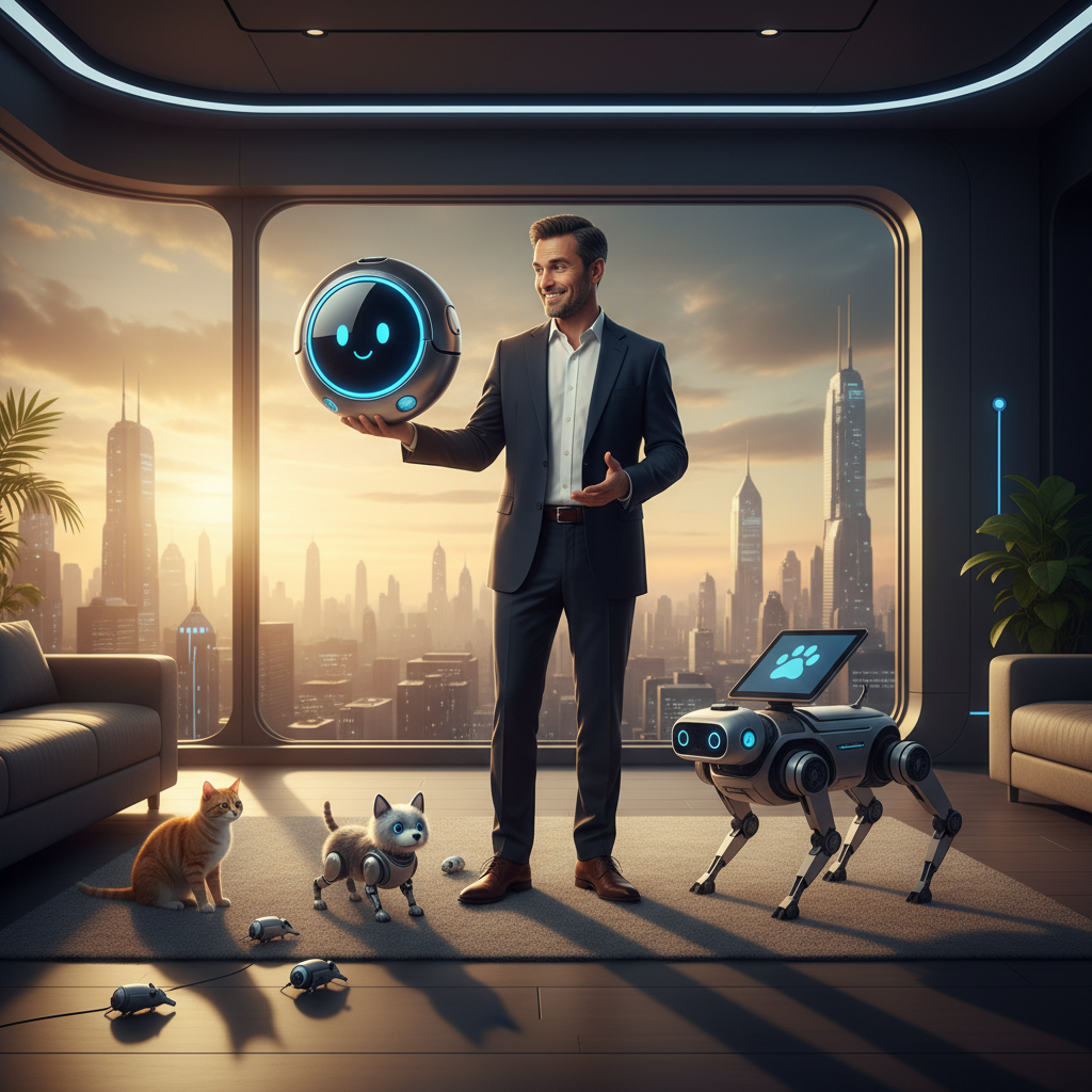 That Roomba guy wants you to replace your pet with a robot