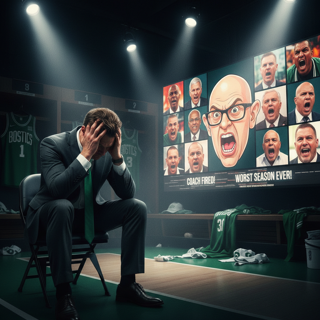 Your Celtics coach is getting roasted, and you know who's doin' it