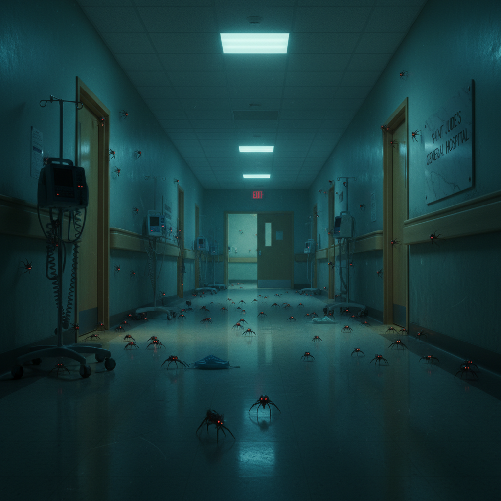 Your hospital is facing a tiny, creepy problem.