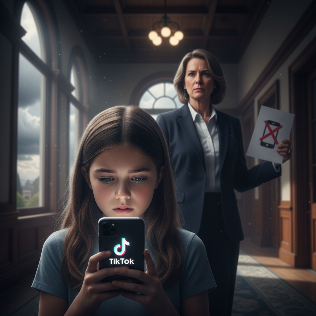 Regina, is your government trying to ban TikTok for kids?