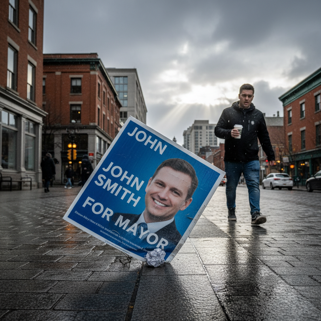 That Saint John election sign might cost your candidate a vote